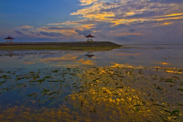 Uno scenario di Sanur Beach Bali — Foto Stock