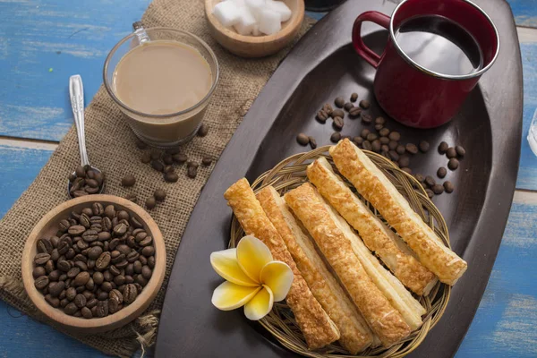 Coffee Cold Brew Snack — Stock Photo, Image