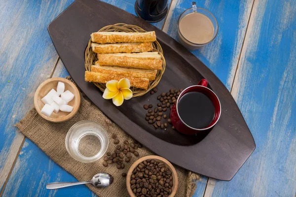 Coffee Cold Brew Snack — Stock Photo, Image