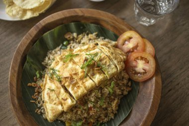 kızarmış pilav - öğle yemeği için Endonezya tarifi