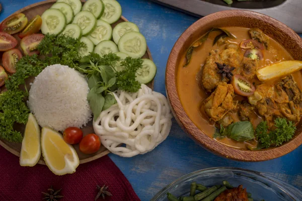 Indonesian Food Chicken Curry — Stock Photo, Image