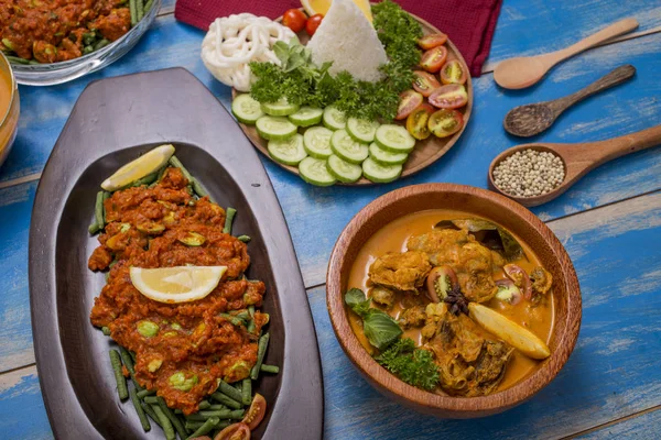 Indonesisches Essen Chicken Curry — Stockfoto