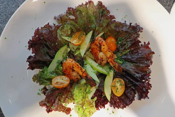 Shrimp Salad Lunch — Stock Photo, Image
