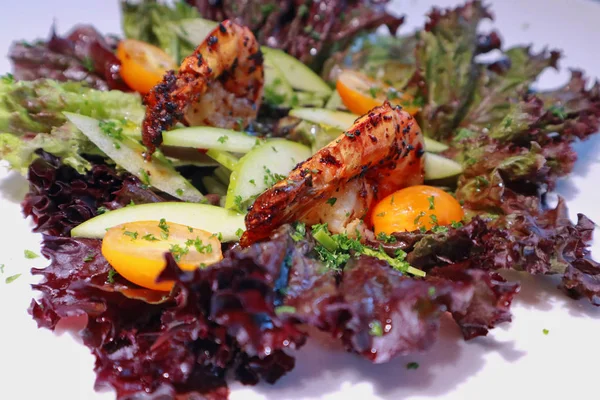 Shrimp Salad Lunch — Stock Photo, Image