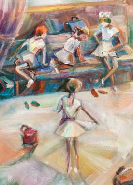 Daha önce dans dersleri