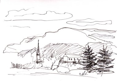 dağların Panoraması