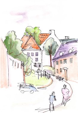 Vilnius sokaklarında