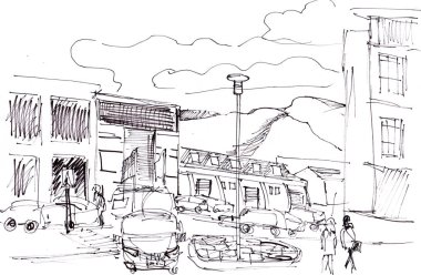 Anlık kroki, Reykjavik