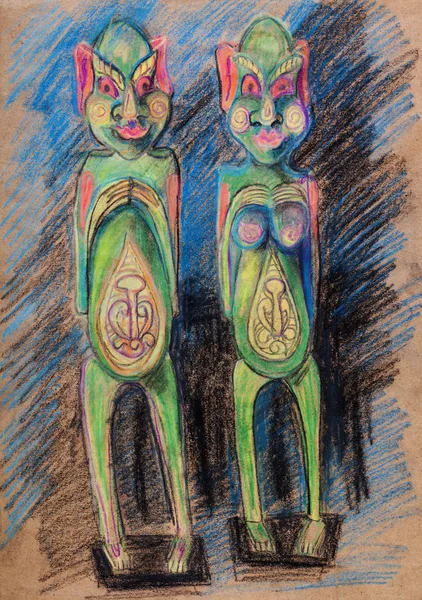 Ahşap efsanevi rakamlar