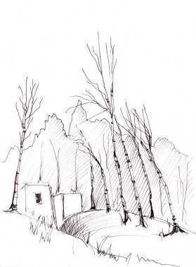 Sonbahar manzara, Ekim