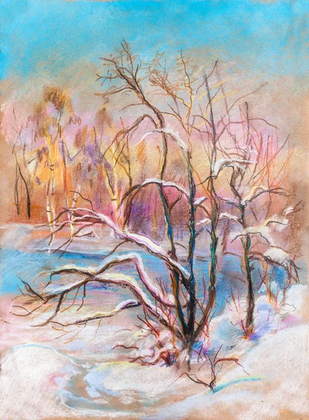 winter landscape, February