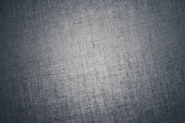 Dekoratif gri keten kumaş dokulu arka plan iç, f