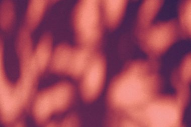 Soyut sanat, botanik gölgeler kahverengi arka planda yer alır 