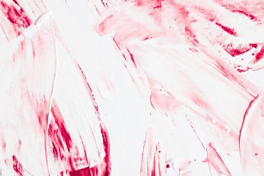 Sanatsal soyut doku arka planı, pembe akrilik boya fırçası