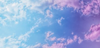 Soyut sanat olarak Rüya gibi gerçeküstü gökyüzü, fantezi pastel renkler backg