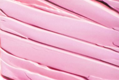 Pembe kozmetik doku arka planı, makyaj ve cilt estetiği