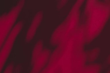 Soyut sanat, botanik gölgeler kestane rengi arka planda yer alır.