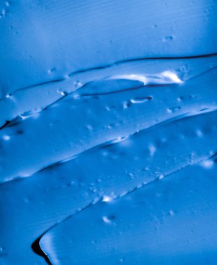 Mavi kozmetik doku arka plan, makyaj ve cilt estetiği