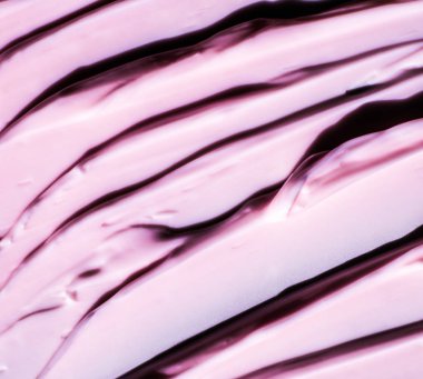 Pembe kozmetik doku arka planı, makyaj ve cilt estetiği