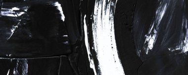 Sanatsal soyut doku arkaplanı, beyaz akrilik boya fırçası 