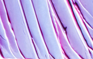 Mor kozmetik doku arka plan, makyaj ve cilt kozmeti