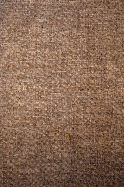 İç için dekoratif kahverengi keten kumaş dokulu arka plan, 