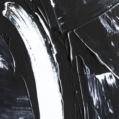 Sanatsal soyut doku arkaplanı, beyaz akrilik boya fırçası 