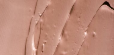 Bej kozmetik doku arka plan, makyaj ve cilt kozmetik