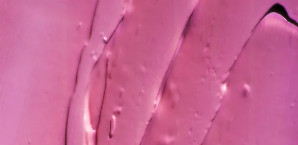 Sfondo rosa texture cosmetica, trucco e cosmetici per la cura della pelle — Foto Stock