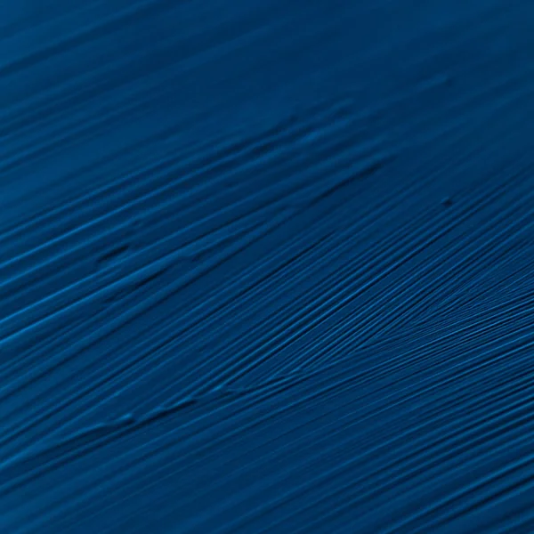 Cosméticos fundo textura abstrata, azul pincel tinta acrílica — Fotografia de Stock