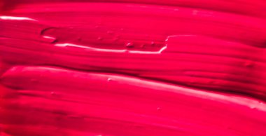 Kırmızı kozmetik doku arka planı, makyaj ve cilt estetiği 