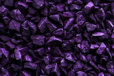 Mor taş çakıl taşları soyut arkaplan dokusu, manzara...