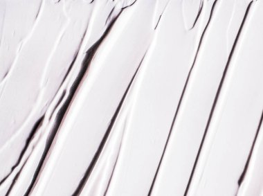 Beyaz kozmetik doku arka plan, makyaj ve cilt kozmetik