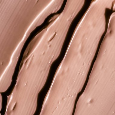 Bej kozmetik doku arka plan, makyaj ve cilt kozmetik