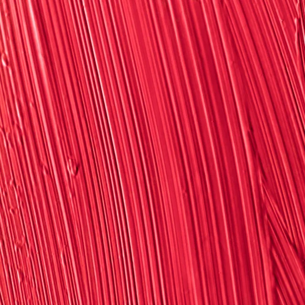 Cosméticos abstrato textura fundo, vermelho acrílico pintura escova s — Fotografia de Stock