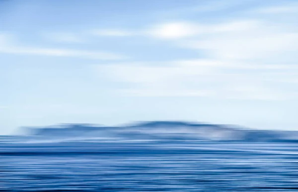 Výzdoba z abstraktního oceánu, pohled z dlouhého pohledu na Drea — Stock fotografie