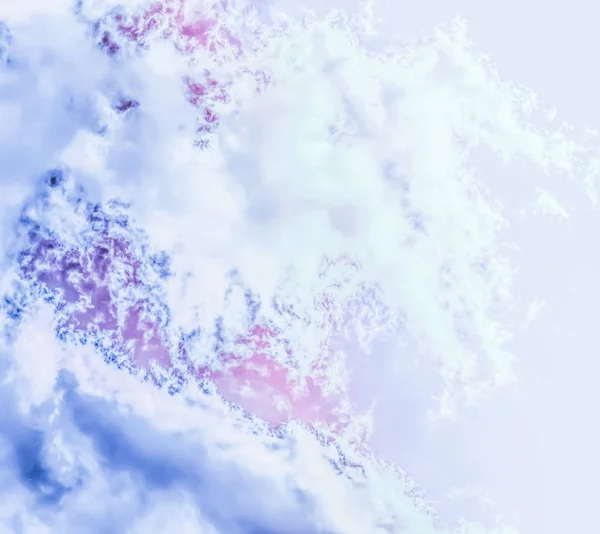 Dreamy surreal sky as abstract art, fantasy pastel colours backg — Stock Photo, Image