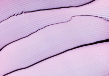 Pembe kozmetik doku arka planı, makyaj ve cilt estetiği