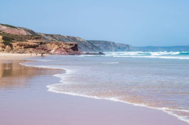 Okyanus manzarası, mükemmel seyahat ve tatil yeri.