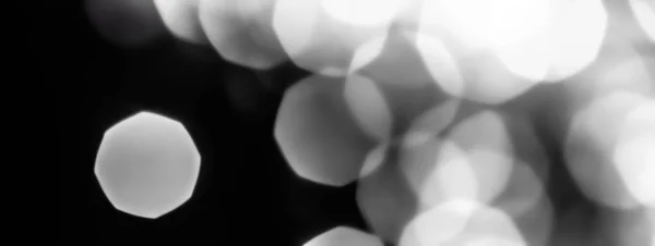 Brillo brillante blanco glamuroso sobre fondo abstracto negro, Chri —  Fotos de Stock