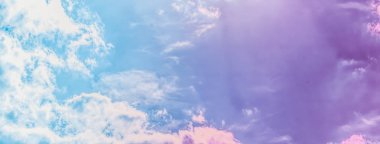 Soyut sanat olarak Rüya gibi gerçeküstü gökyüzü, fantezi pastel renkler backg