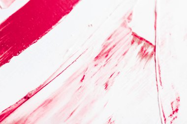 Sanatsal soyut doku arka planı, pembe akrilik boya fırçası