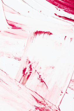 Sanatsal soyut doku arka planı, pembe akrilik boya fırçası