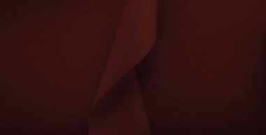 Çikolata arka planında soyut ipek kurdele, özel lüks b