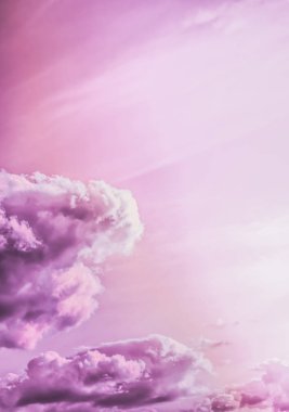 Soyut sanat olarak Rüya gibi gerçeküstü gökyüzü, fantezi pastel renkler backg