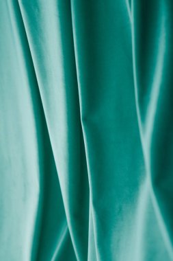 Soyut zümrüt kumaş arkaplan, kadife tekstil malzemesi 