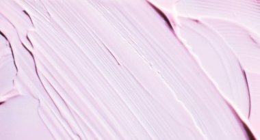 Pembe kozmetik doku arka planı, makyaj ve cilt estetiği
