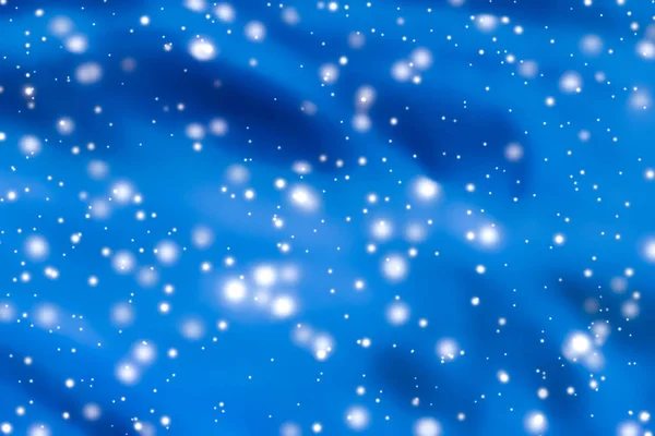 圣诞、新年和情人节蓝色的抽象背景 — 图库照片