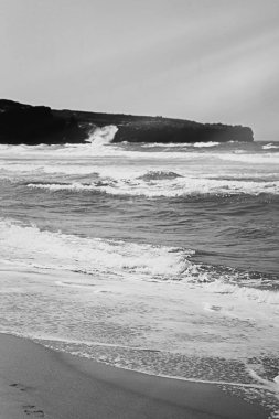 Okyanus manzarası, mükemmel seyahat ve tatil yeri.