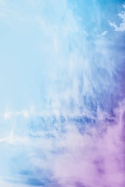 Soyut sanat olarak Rüya gibi gerçeküstü gökyüzü, fantezi pastel renkler backg